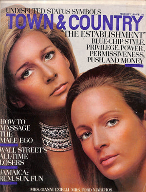 "Town & Country February 1970"