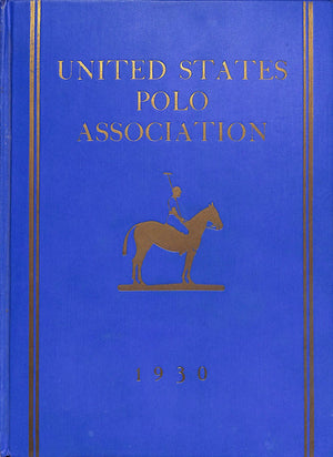 "United States Polo Association 1930 Year Book"