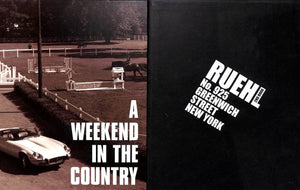 "Ruehl No. 925 Greenwich Street New York 2nd Book A Day In The City/ A Weekend In The Country" WEBER, Bruce [photography by]