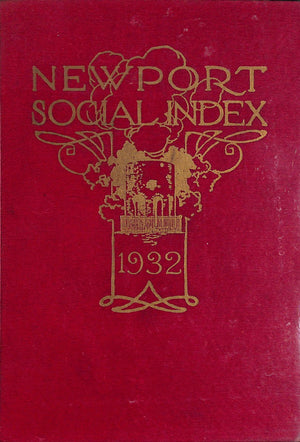 "Newport (RI) Social Index 1932" (SOLD)