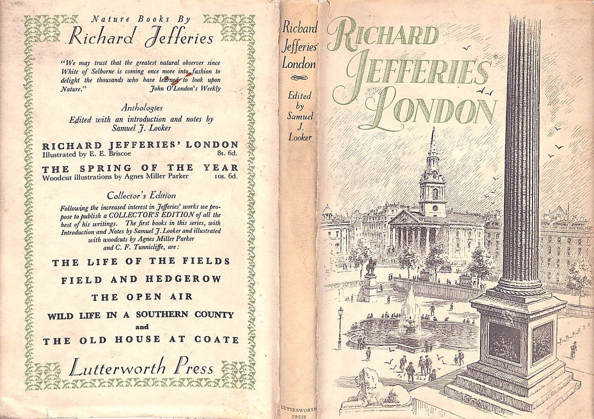 "Richard Jefferies' London" 1947 LOOKER, Samuel J.
