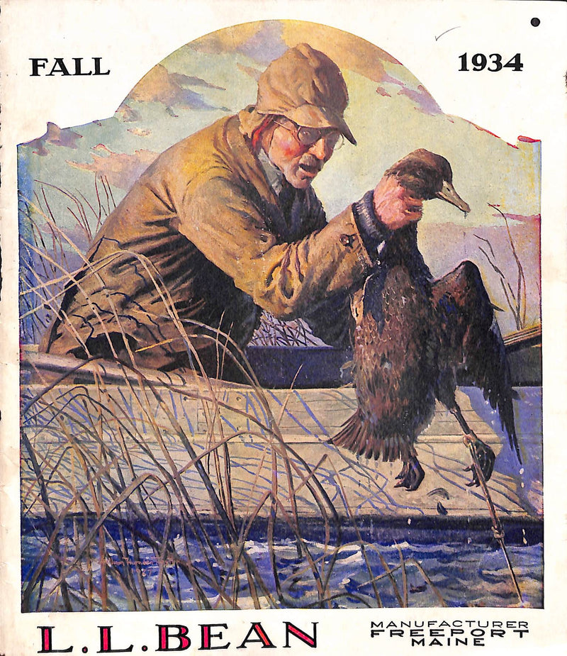 "L.L. Bean (9) Catalog Covers" 19341938