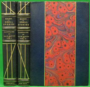 "Droll Stories - Volumes I & II" 1928 DE BALZAC, Honore