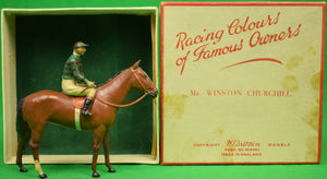 Britains Racing Colours of Famous Owners: Mr. Winston Churchill