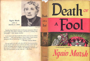 "Death Of A Fool" 1956 MARSH, Ngaio