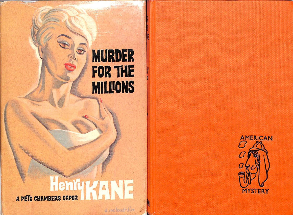 "Murder For The Millions: A New Case For Peter Chambers" KANE, Henry (SOLD)