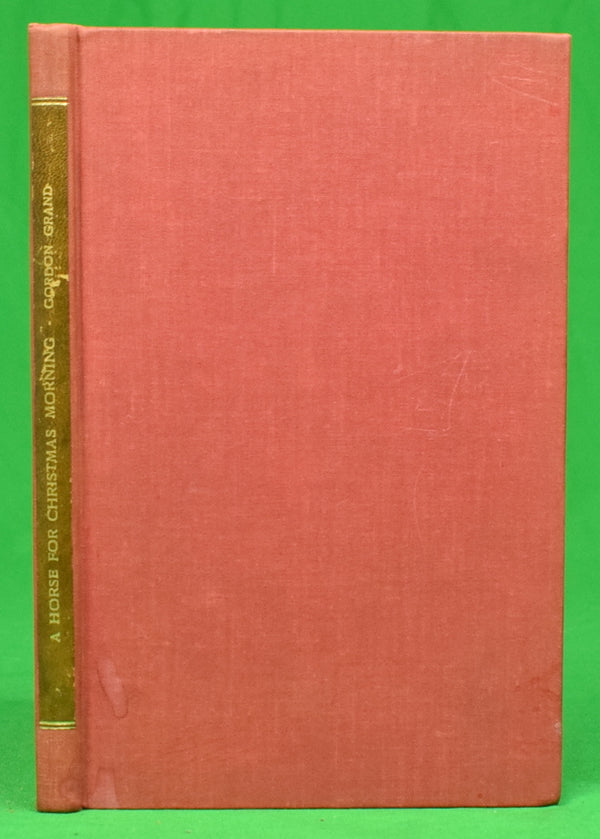 A Horse For Christmas Morning 1939 GRAND Gordon SIGNED a-horse-for-christmas-morning-1939-grand-gordon-signed