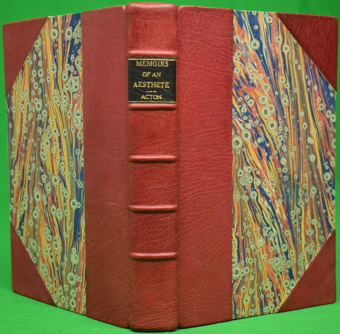 "Memoirs Of An Aesthete" 1948 ACTON, Harold