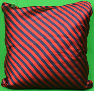 Brooks Brothers Repp Stripe Silk Twill Pillow (New In BB Bag!)