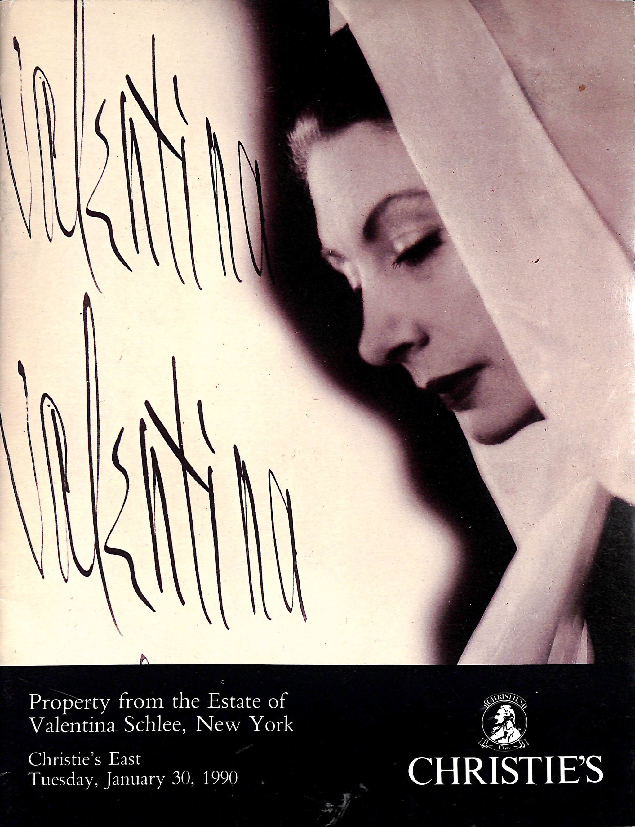 "Property From The Estate Of Valentina Schlee, New York" (1899-1989) (SOLD)