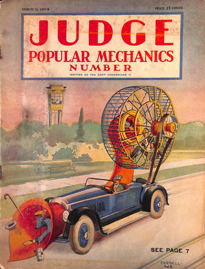 Judge Popular Mechanics Numbers March 12, 1927