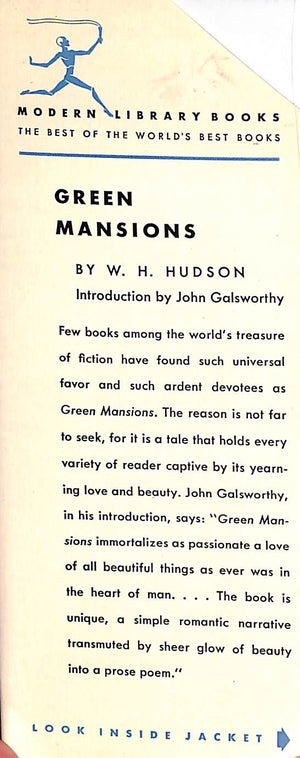 Green Mansions by W.H. Hudson