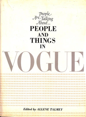 "People Are Talking About People And Things In Vogue" TALMEY, Allene (SOLD)
