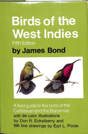 "Birds Of The West Indies" BOND, James (SOLD)