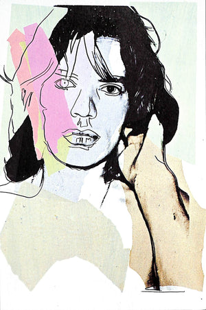 "Andy Warhol Mick Jagger, 1975" (SOLD)