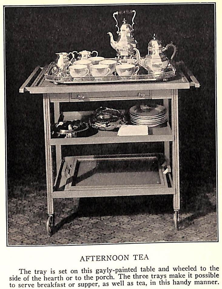 "Table Setting And Service For Mistress And Maid" 1934 LUTES, Della Thompson