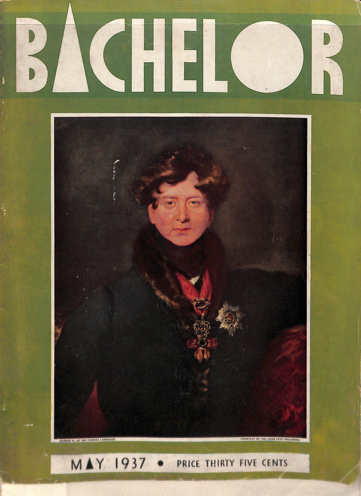 "Bachelor Magazine" May 1937