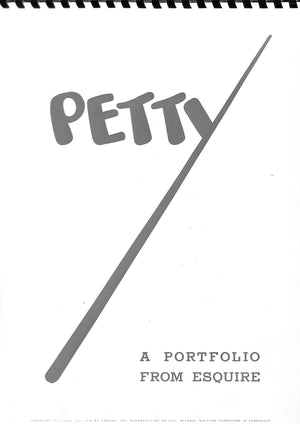 "Petty: A Portfolio from Esquire" 1936