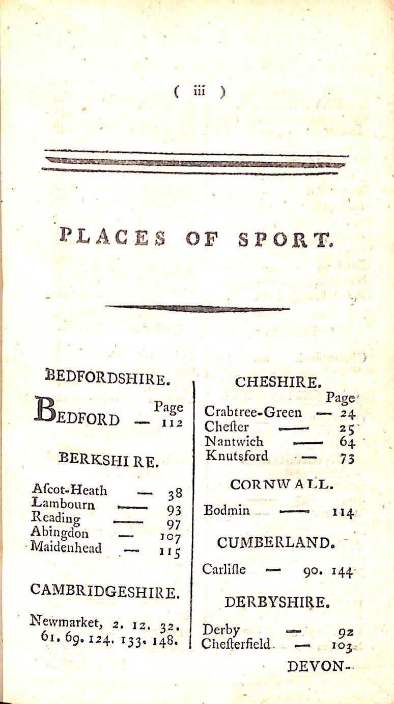 "Racing Calendar: Containing An Account Of The Plates, Matches, And Sweepstakes, Run For In Great-Britain & Ireland, &c. In The Year 1777." 1785 WEATHERBY, James