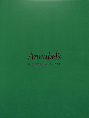 "Annabel's Mayfair Members' Rule Book w/ Aspinal Leather Card Holder" (New in Box!) (SOLD)