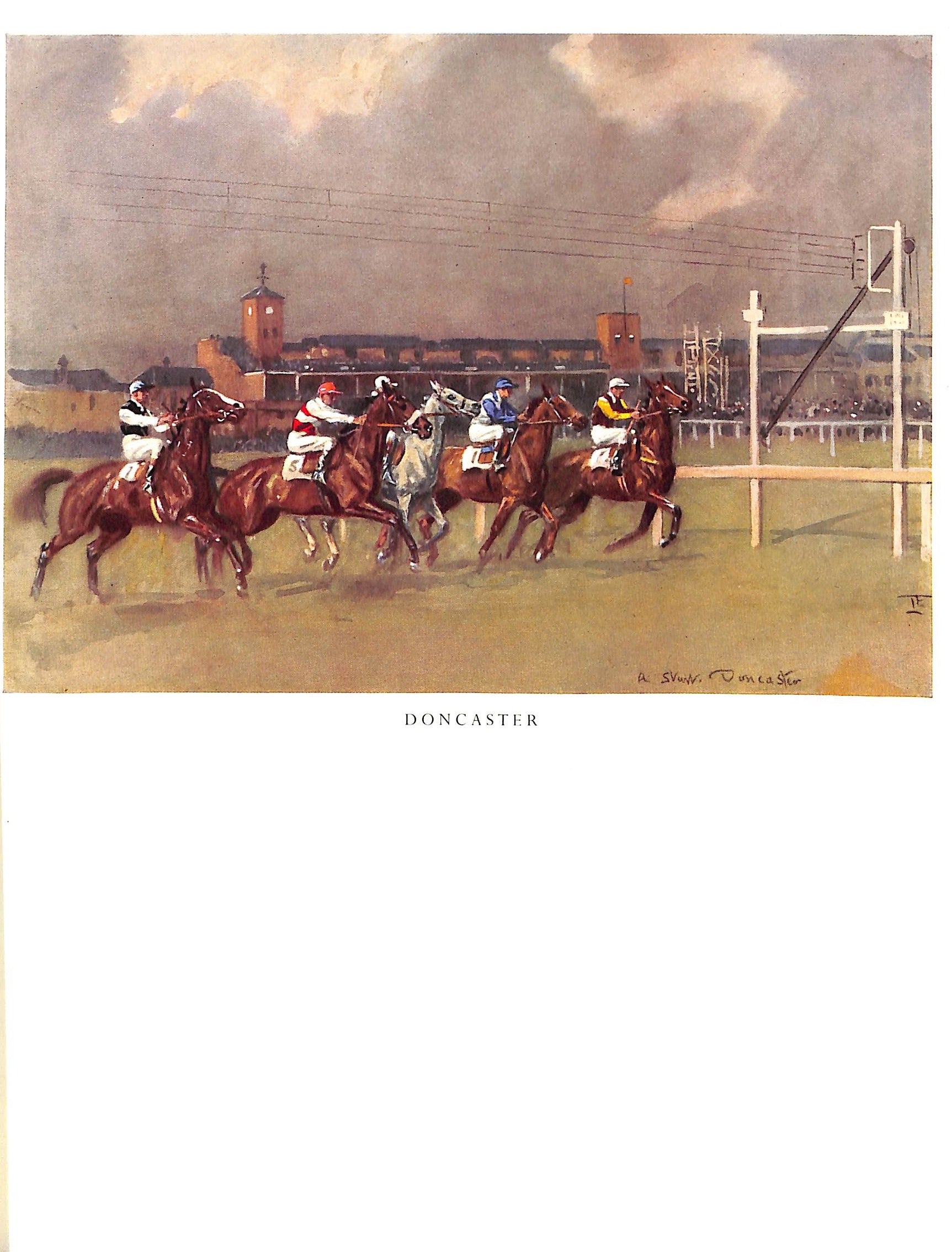 "British Racecourses" 1951 CURLING, B.W.R.