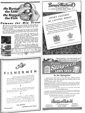 "Sportsman Magazine Jan.-June 1932" (6) Bound Issues