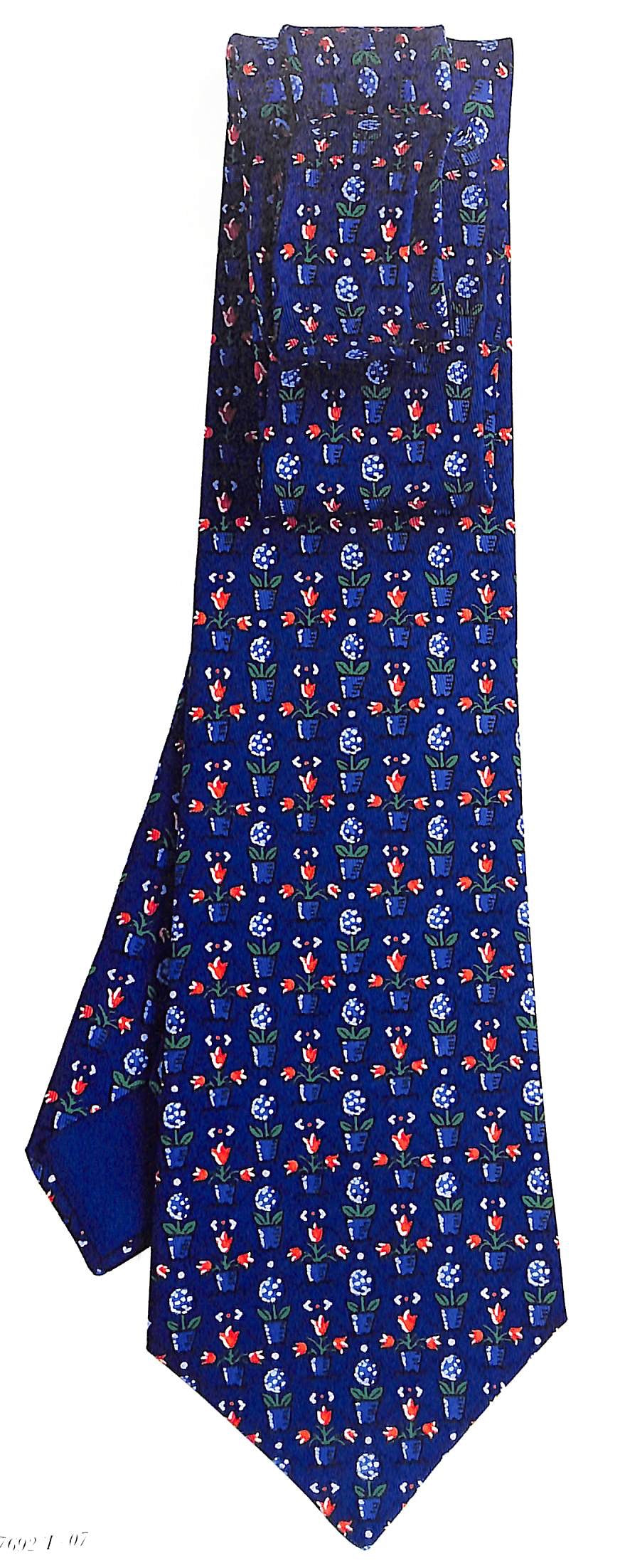"La Cravate Hermes Printemps/Ete: The Hermes Tie Spring/Summer 1998" (SOLD)