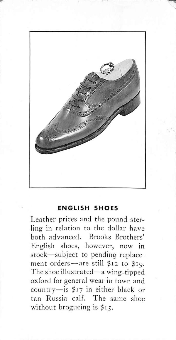 Brooks Brothers' Shoes