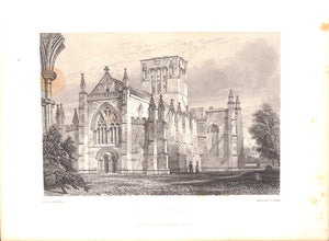 "Baronial and Ecclesiastical Antiquities of Scotland: Volumes I - IV" 1852 BILLINGS, Robert William