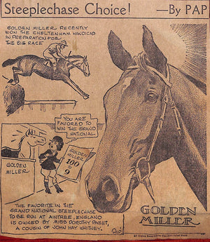 "Golden Miller Winning The 1934 Aintree Grand National" by Paul Brown