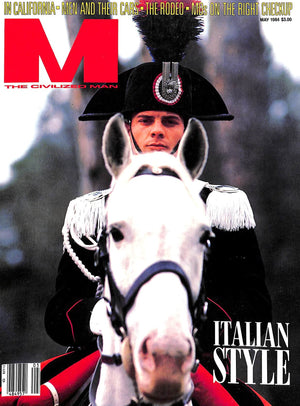M The Civilized Man: Italian Style May 1984