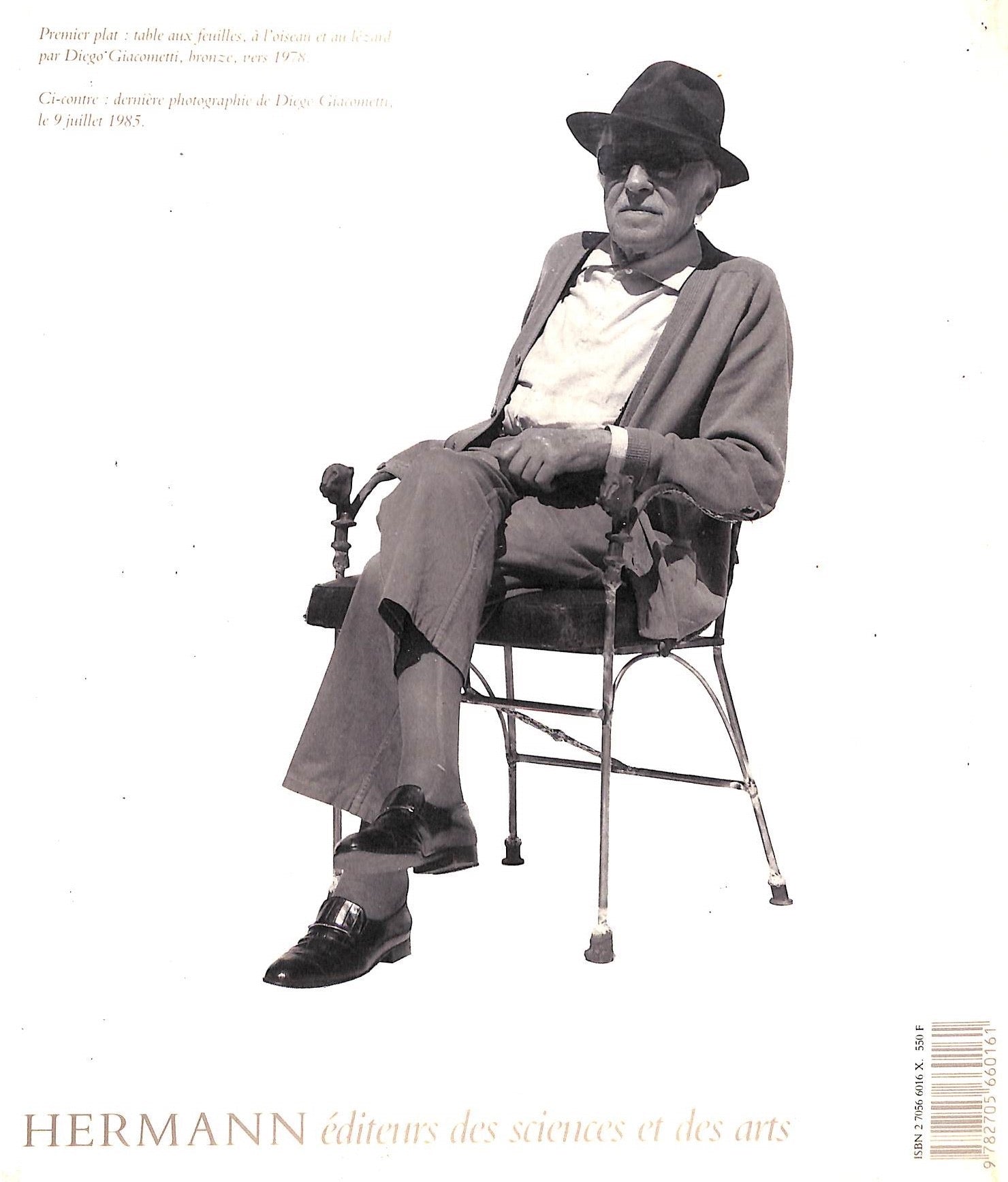 "Diego Giacometti" 1986 MARCHESSEAU, Daniel [Ex-Libris: Bunny Mellon Collection] (SOLD)