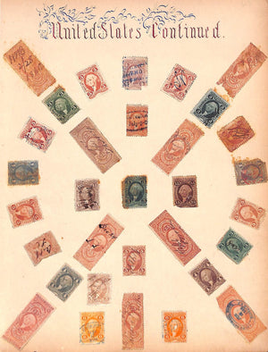 US Internal Revenue Postage Stamps