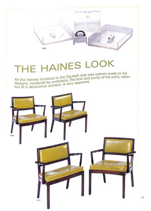 "Hollywood Moderne: The Deutsch Estate by William Haines" 2006 Christie's (SOLD)