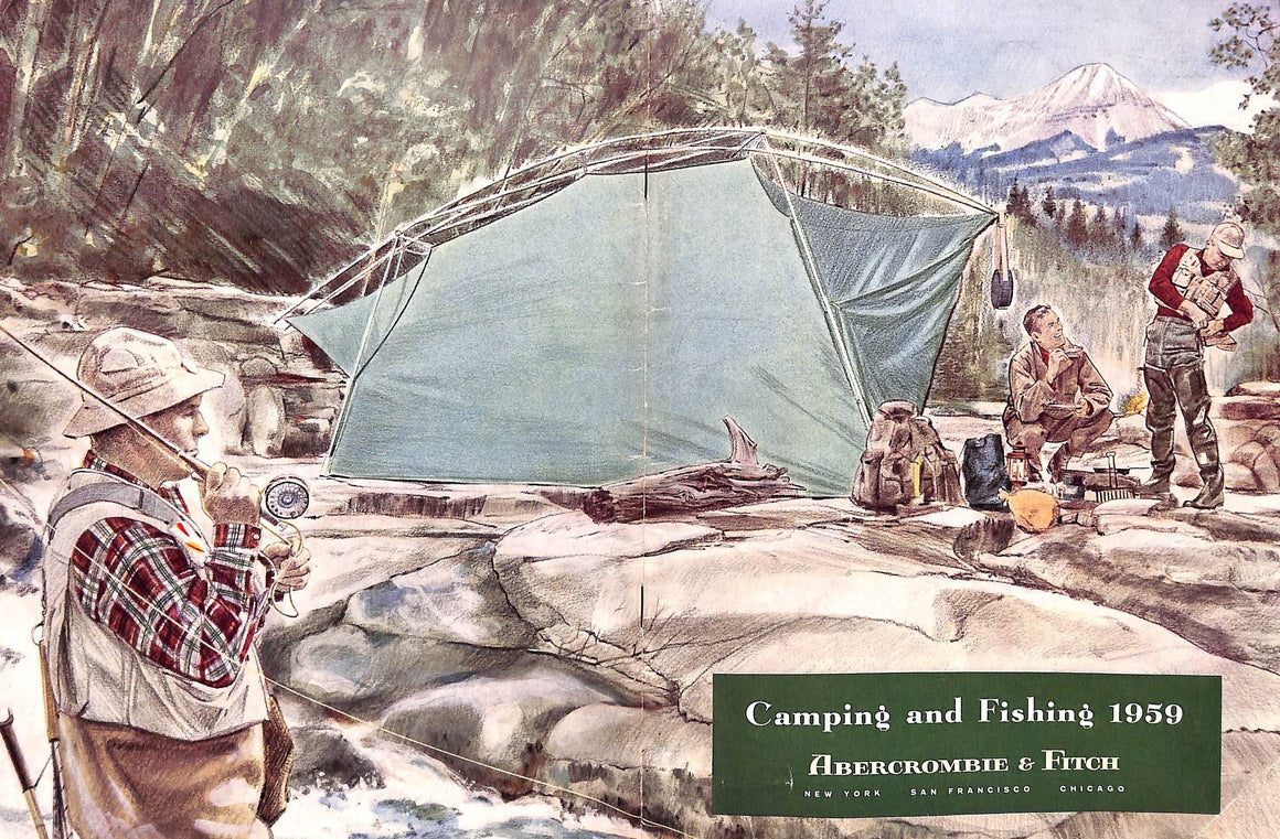 "Abercrombie & Fitch 1959 Camping And Fishing Catalog" (SOLD)