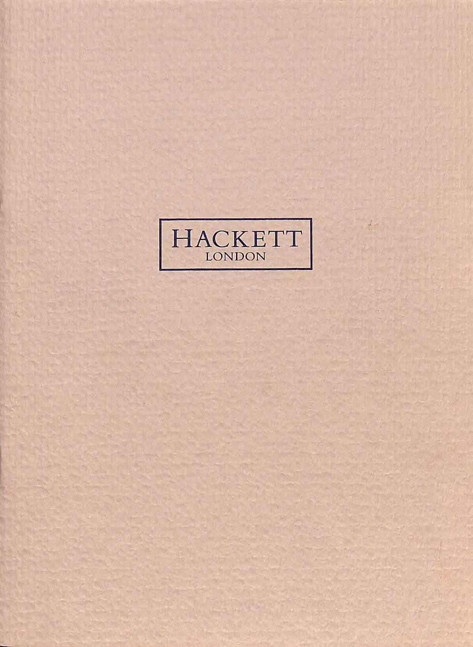 Hackett London Clothing Catalogue