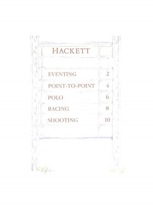 Hackett London Clothing Catalogue
