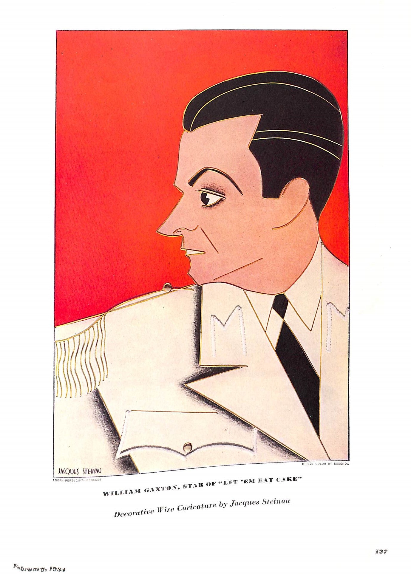 "Esquire The Magazine For Men" February 1934