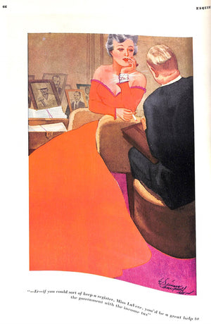 "Esquire: The Magazine For Men" April 1938