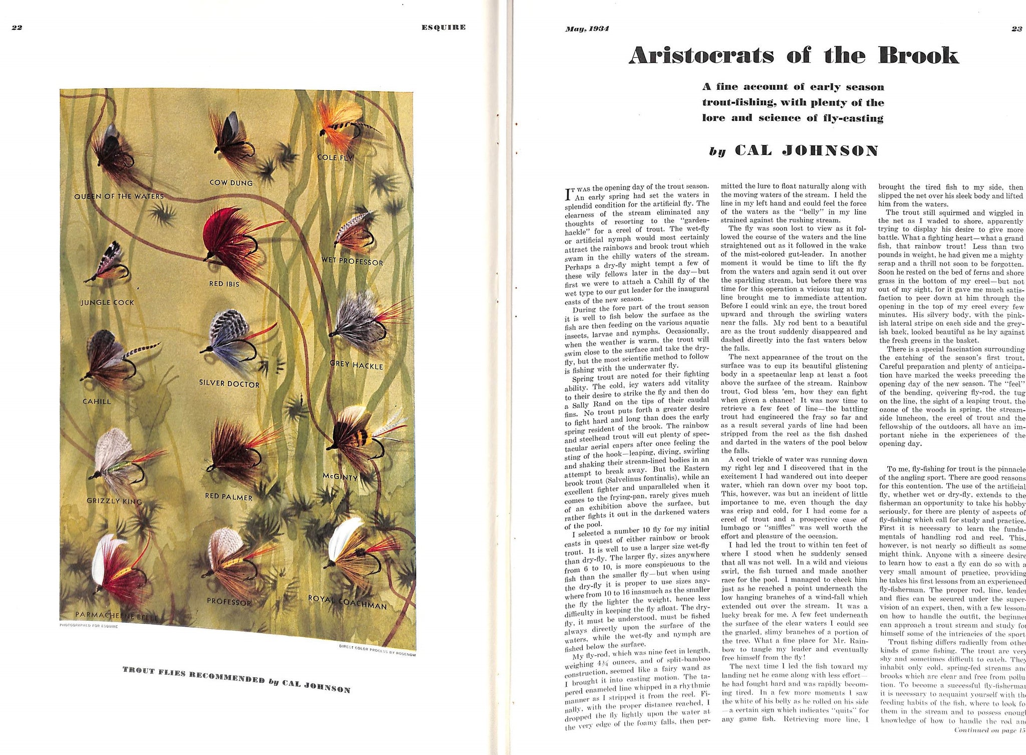 "Esquire The Magazine For Men" May 1934