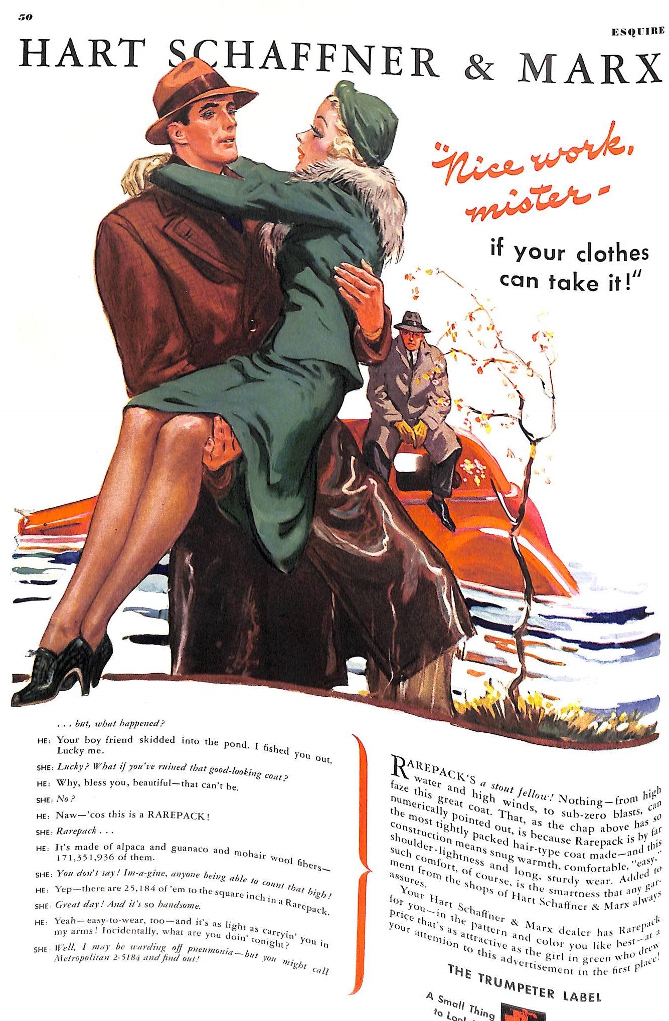 "Esquire The Magazine For Men Christmas" December 1939
