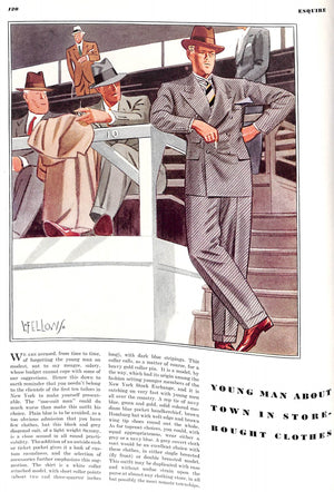 "Esquire The Magazine For Men" April 1934