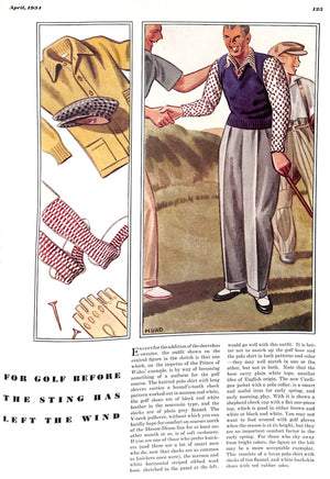 "Esquire The Magazine For Men" April 1934