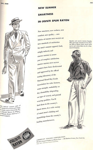 "Esquire: The Magazine For Men" April, 1938