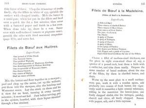 High-Class Cookery Recipes" 1930 CLARKE, Mrs. Edith