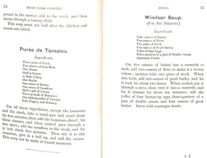 High-Class Cookery Recipes" 1930 CLARKE, Mrs. Edith
