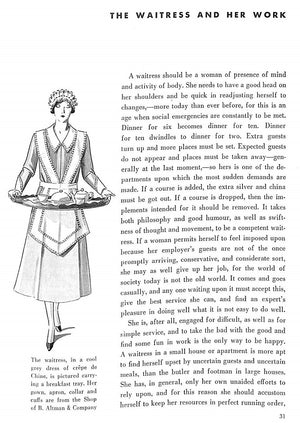 "Vogue's Book Of Smart Service And Table Setting" 1930