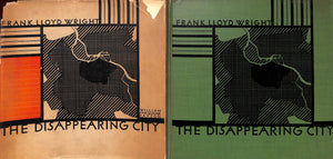 "The Disappearing City" 1932 LLOYD WRIGHT, Frank