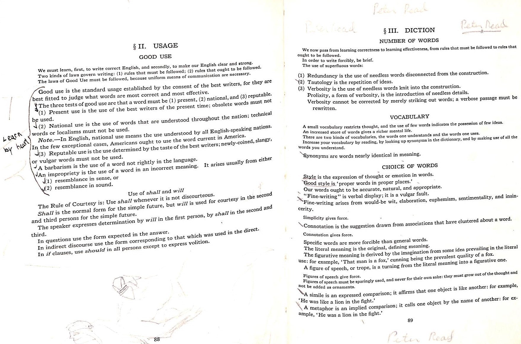 "St. Paul's School English 1939" (SOLD)