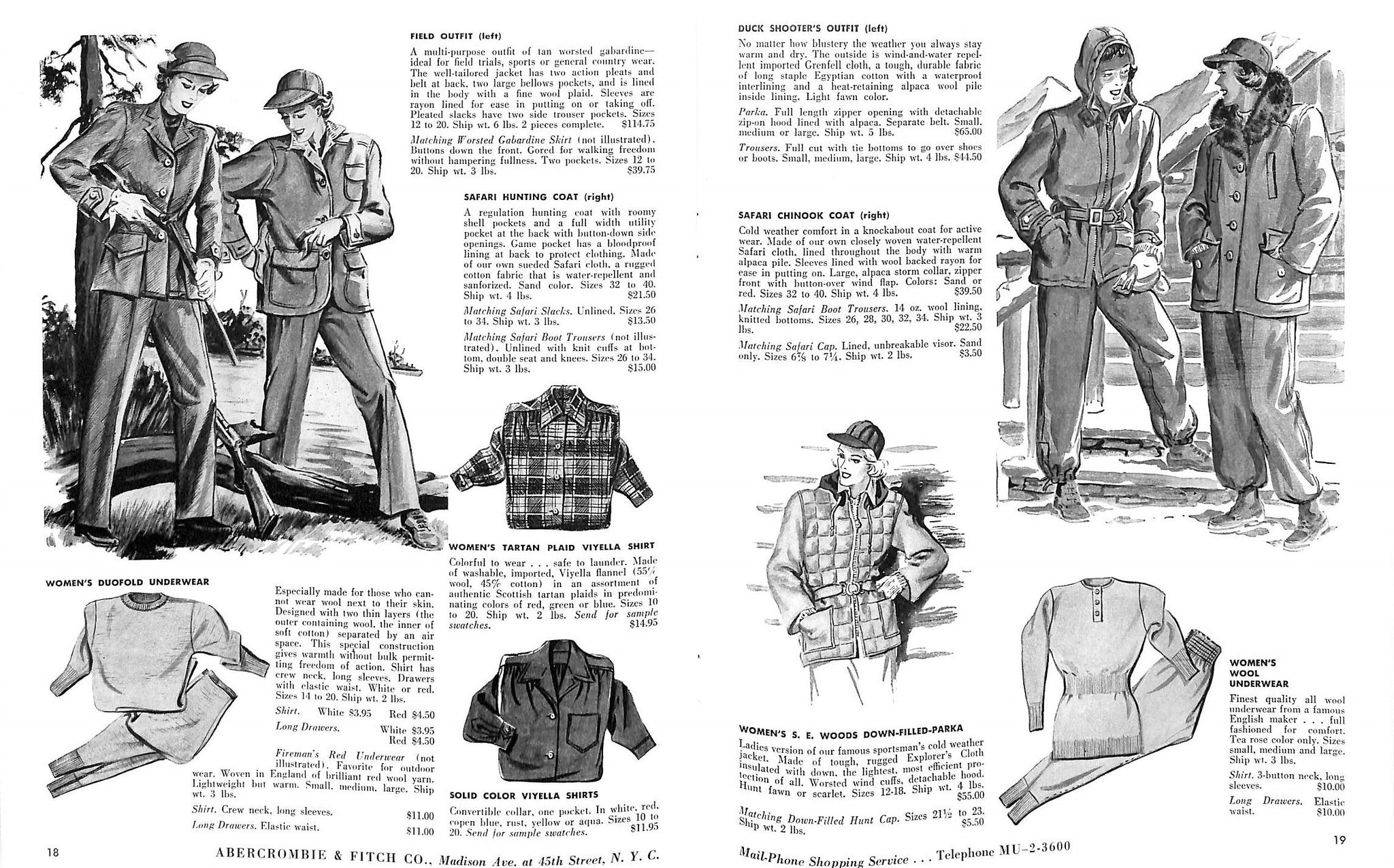 "Abercrombie & Fitch Hunting/ Shooting Catalog" 1953